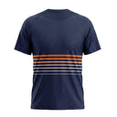 Trinovate Elite Kurzarm-Laufshirt, marine-glow, von hinten