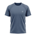 Trinovate Elite Kurzarm-Laufshirt, stone-grey, von vorn