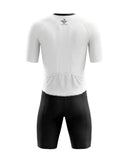 Trinovate Essential Aero Sleeved Trisuit, Herren, midnight-black, Ansicht von hinten