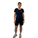 Trinovate Essential T-Shirt, Damen, weiß, Gesamtansicht von vorn am weiblichen Modell