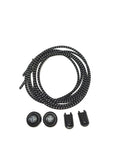 Trinovate Essential Speed Laces, elastische Schnürsenkel, Midnight Black